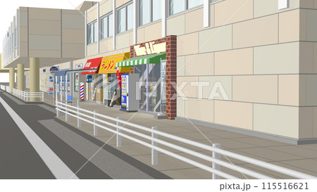 アニメーションの背景に最適な 3D画像 115516621