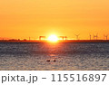 蒲郡の海で見た初日の出 115516897