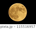 夜空に浮かぶ満月 115516957