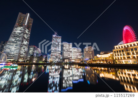 横浜夜景　横浜みなとみらい 115517269