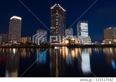 横浜夜景　横浜みなとみらい 115517592