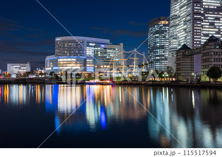横浜夜景　横浜みなとみらい 115517594