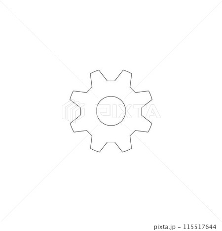 gear icon gear icon 115517644