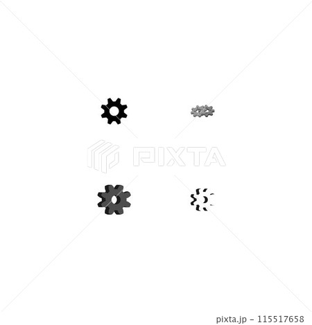 gear icon gear icon 115517658
