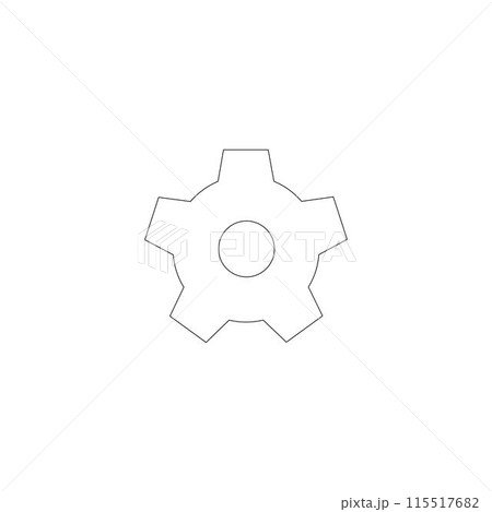 gear icon gear icon 115517682