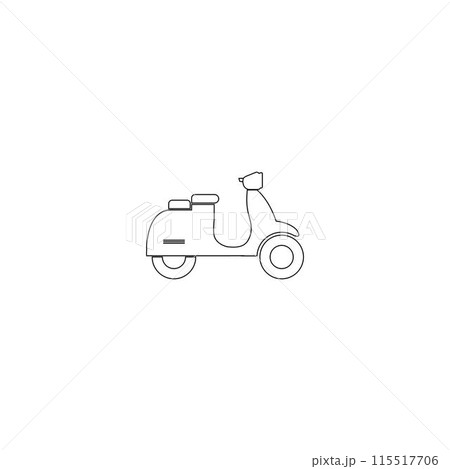 scooter icon scooter icon 115517706