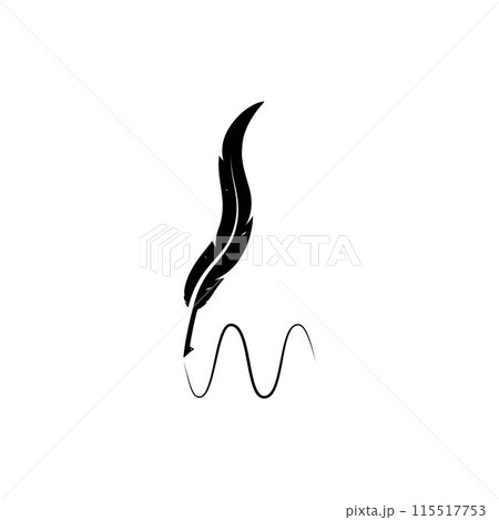 feather pen feather pen 115517753