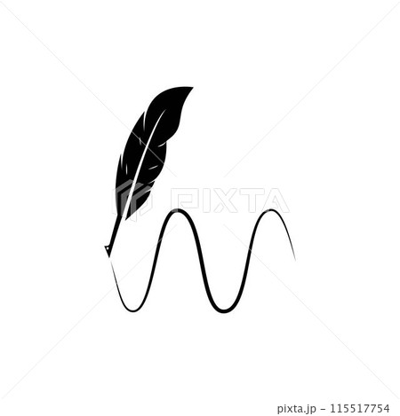 feather pen 115517754