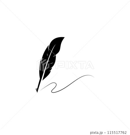 feather pen feather pen 115517762