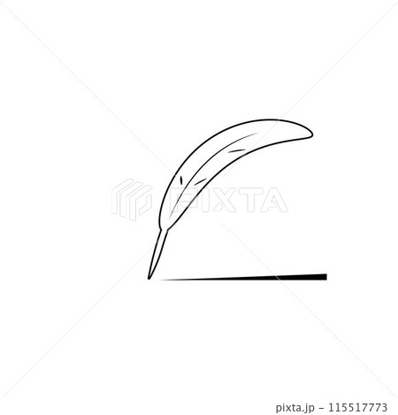 feather pen 115517773