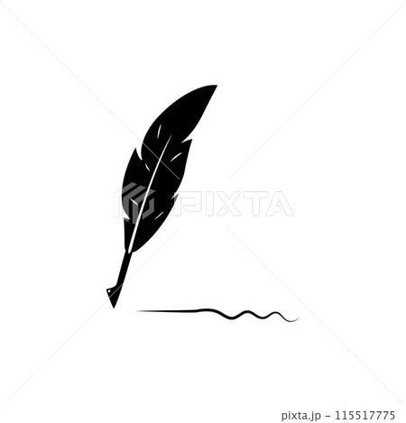 feather pen feather pen 115517775
