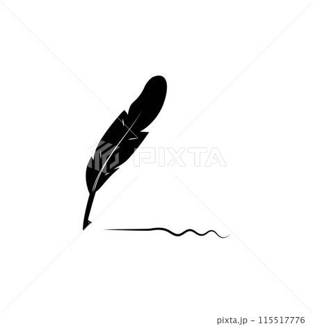 feather pen 115517776