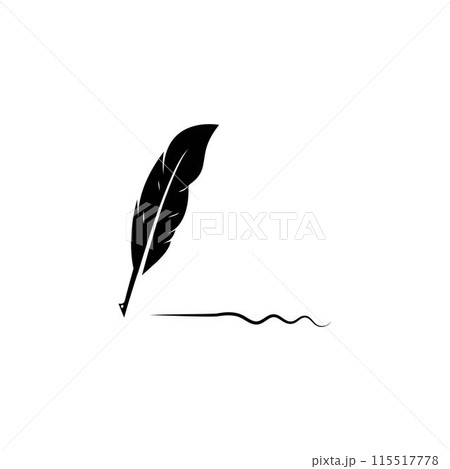 feather pen feather pen 115517778