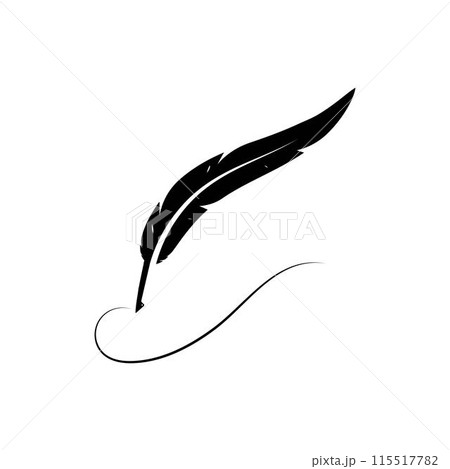 feather pen 115517782