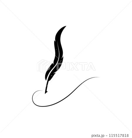 feather pen feather pen 115517818