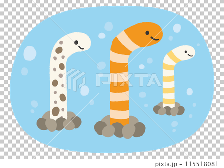 Illustration of Chinanago and Nishinagoago 115518081