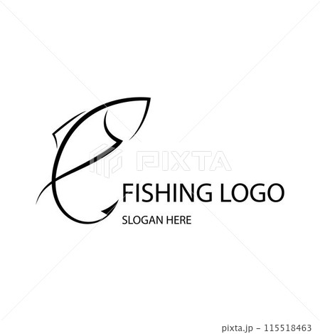 fishing logo 115518463