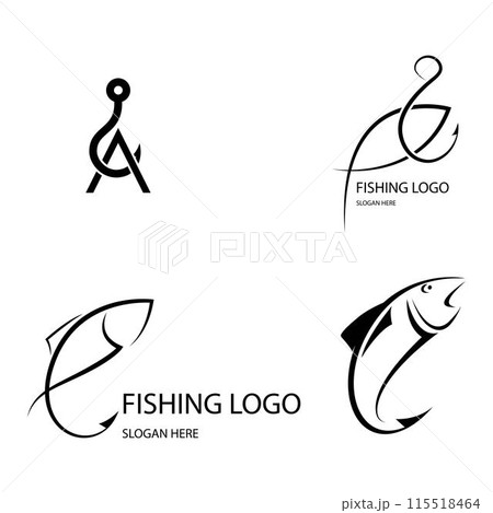 fishing logo 115518464