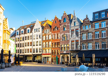 Market Square of Belgian city of Antwerp Market Square of Belgian city of Antwerp 115519290