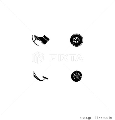 brake icon brake icon 115520016