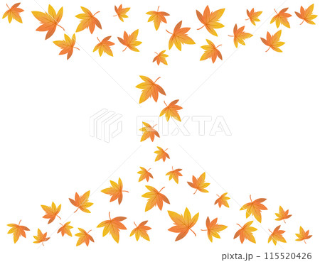 舞い落ちる紅葉のイラスト 紅葉 楓 舞い落ちる紅葉のイラスト 紅葉 楓 115520426
