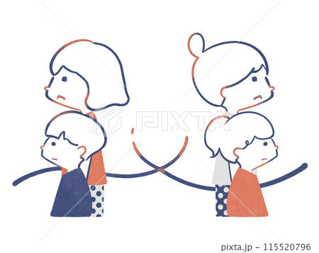 疎遠な近所付き合い 115520796