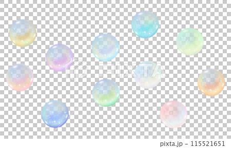 ビー玉のイラスト ビー玉のイラスト 115521651