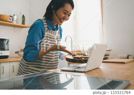 a forty-something woman 115521764