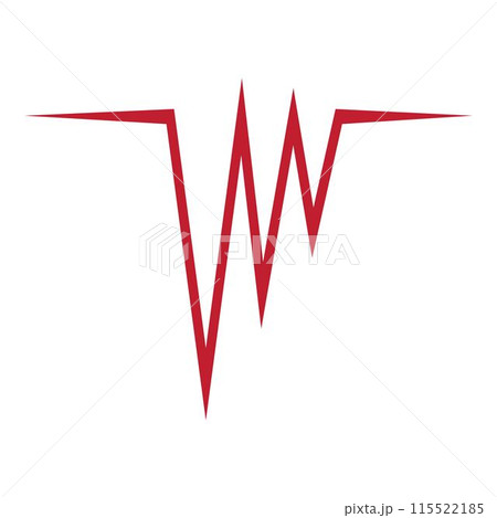 sound wave music logo 115522185