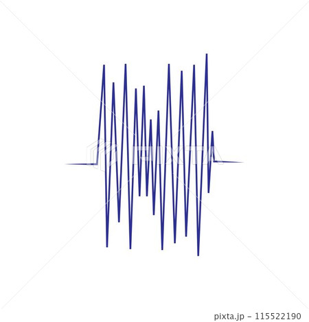 sound wave music logo sound wave music logo 115522190