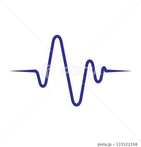 sound wave music logo 115522198