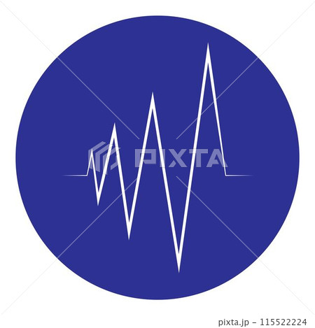 sound wave music logo 115522224