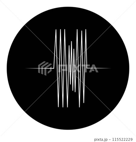 sound wave music logo sound wave music logo 115522229