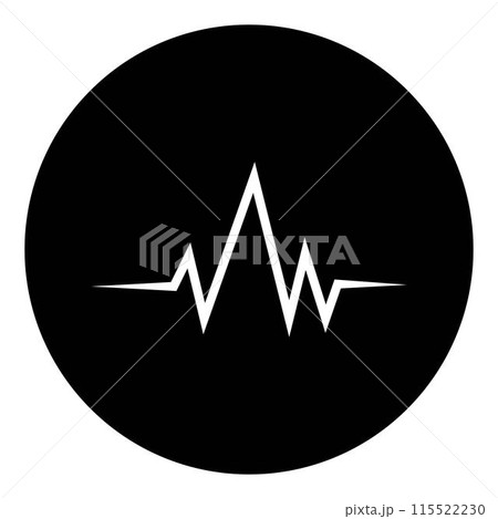 sound wave music logo 115522230
