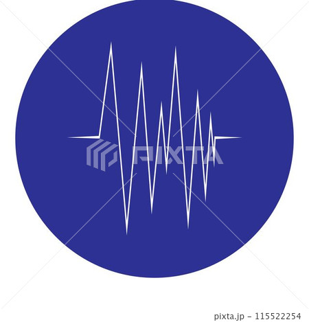 sound wave music logo 115522254