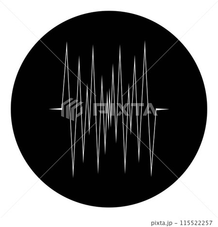 sound wave music logo 115522257