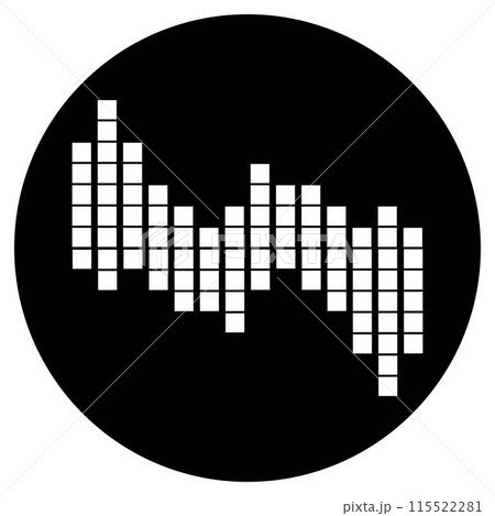 sound wave music logo sound wave music logo 115522281