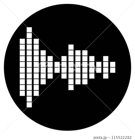sound wave music logo sound wave music logo 115522282