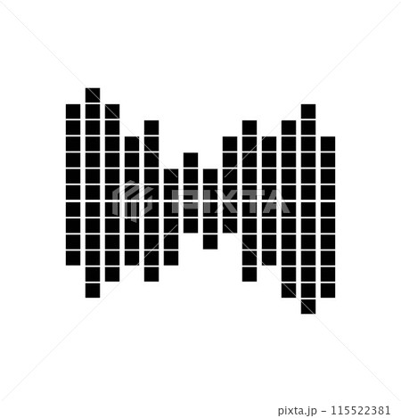 sound wave music logo vector template sound wave music logo vector template 115522381