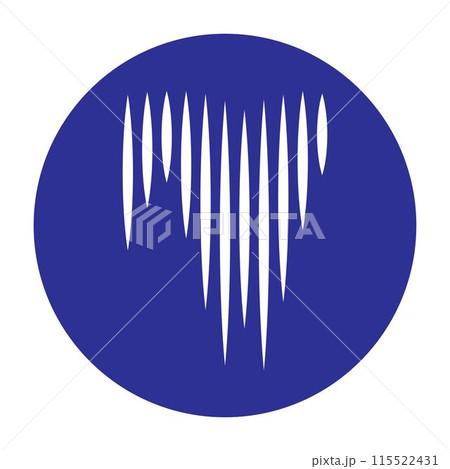 sound wave logo 115522431