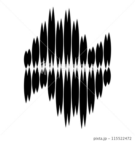 sound wave logo sound wave logo 115522472