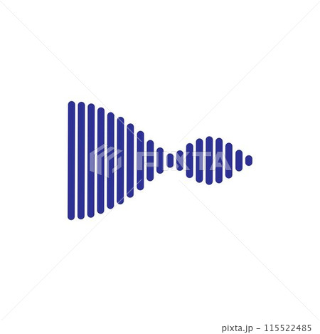 sound wave logo sound wave logo 115522485