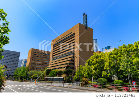 東京 中央区 築地にある 朝日新聞社 東京本社 東京 中央区 築地にある 朝日新聞社 東京本社 115523463