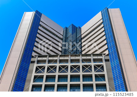 東京　中央区 築地にある 国立がん研究センター中央病院 115523485