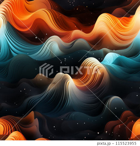 Colored Sound Waves 115523955