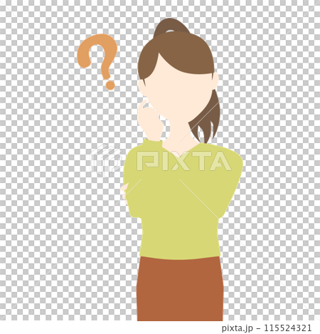 Women who have doubts 115524321