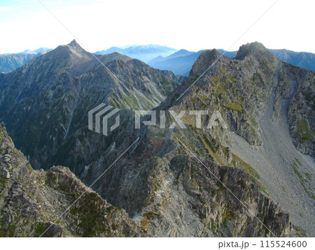 Trekking course / 涸沢岳から眺める槍穂高縦走路 (北穂高岳から槍ヶ岳へ) Trekking course / 涸沢岳から眺める槍穂高縦走路 (北穂高岳から槍ヶ岳へ) 115524600