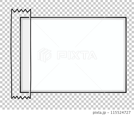 ゆるめシンプルな貼り紙2 ベタ塗り ゆるめシンプルな貼り紙2 ベタ塗り 115524727
