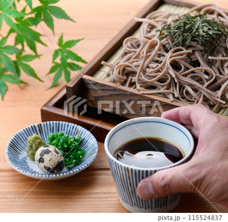 飲みたくなる程美味しいざる蕎麦のつゆ 115524837