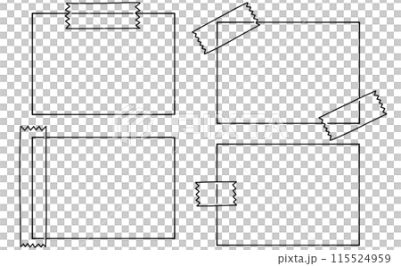 寬鬆簡單的紙套線描 115524959